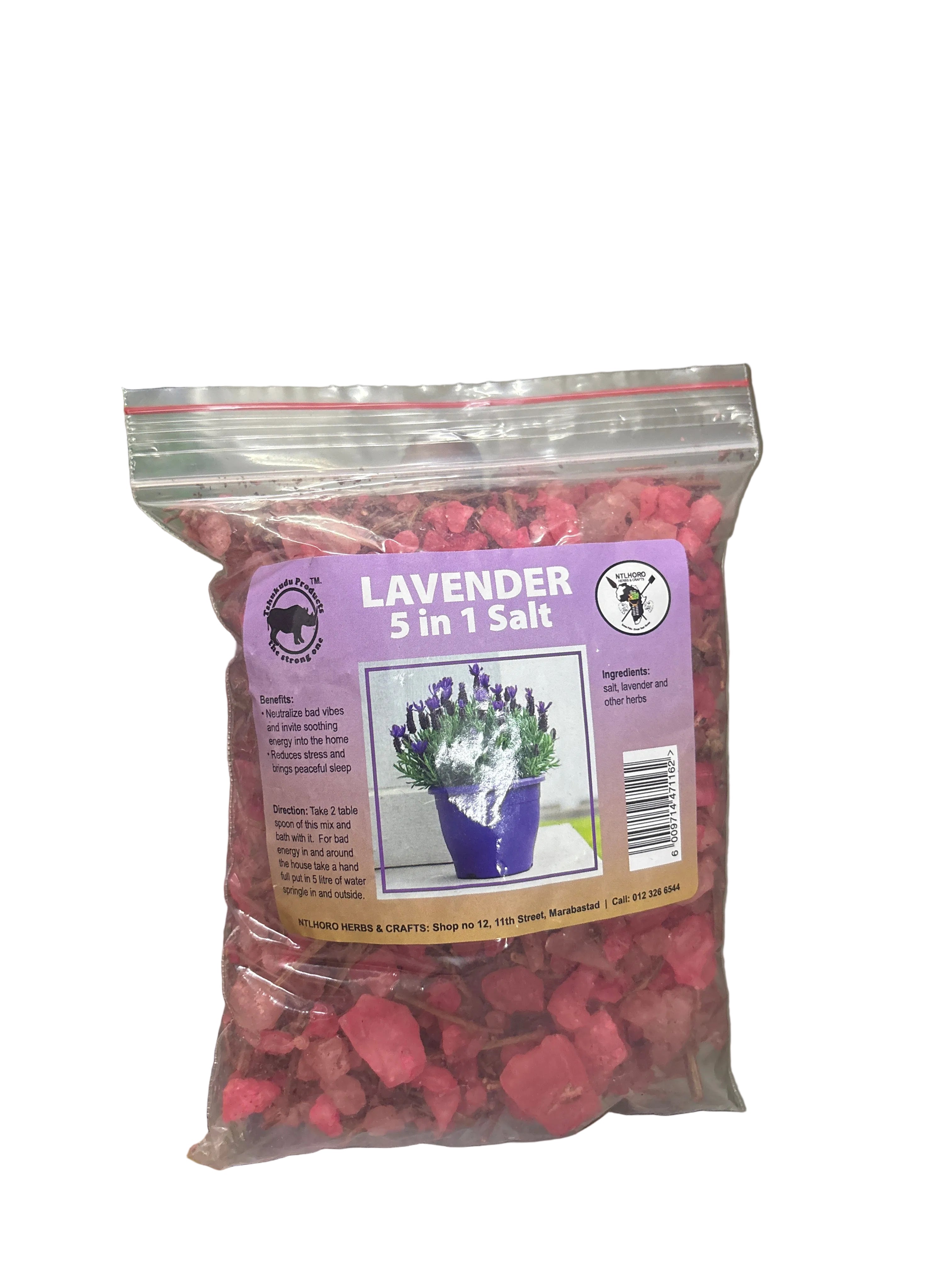 Lavender salt